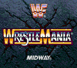   WWF WRESTLEMANIA ARCADE